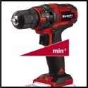 Einhell TC-CD 18/35 Li - Solo 550 RPM 970 g musta, Punainen