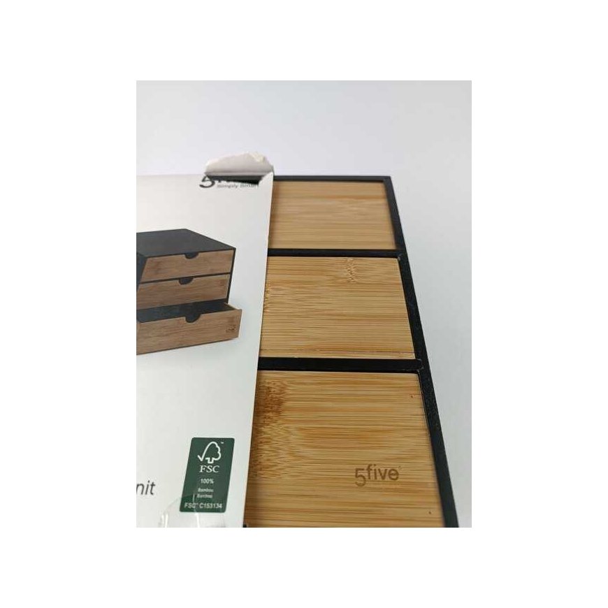 Bamboo BAVA trifle, bamboo, 3 drawers – 5