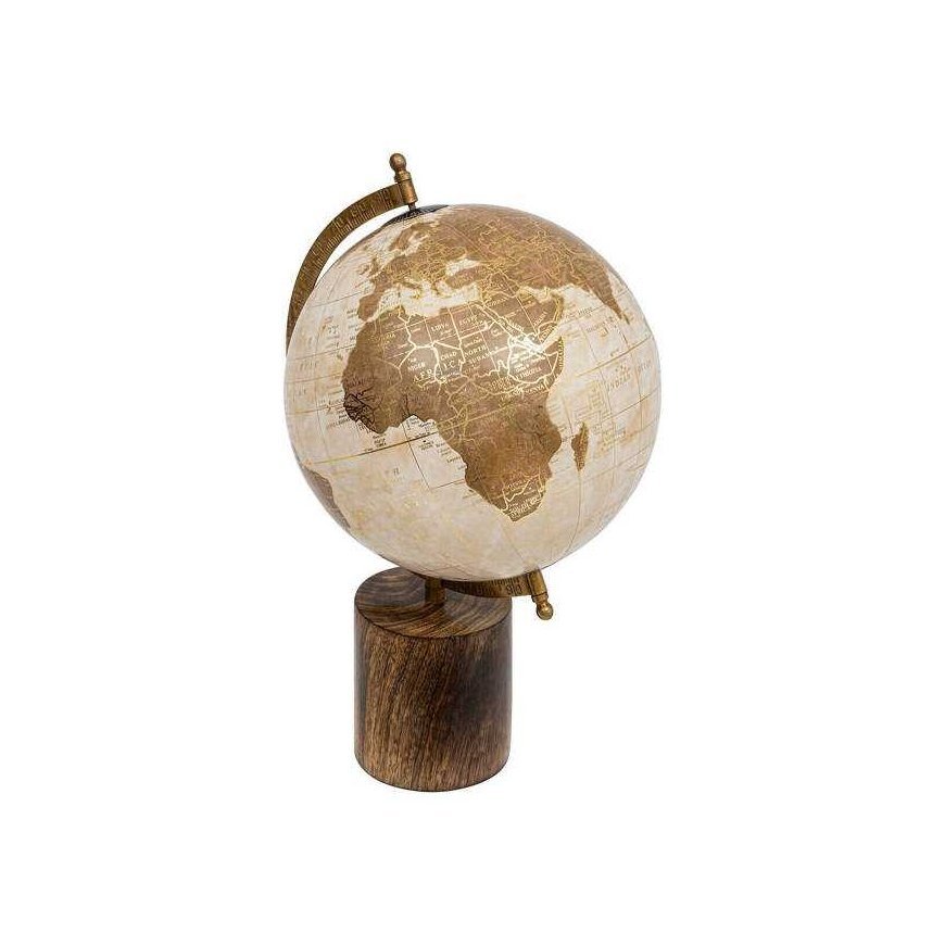 Globus Decorative globe on mango wood