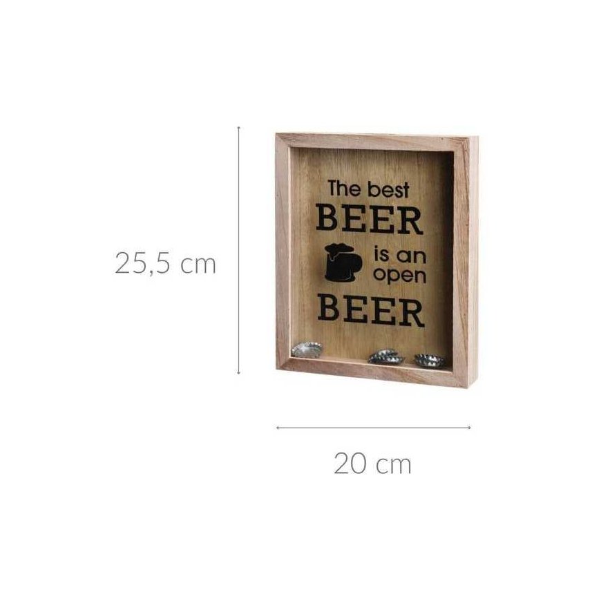 D2 Design Alaus kamštelio dėžutė, 20 x 25,5 cm, medinė – 2
