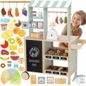 WOOPIE Žalias parduotuvė Didelis daugiafunkcinis medinis maisto krautuvėlis 73 EL. WOOPIE Žalias parduotuvė Didelis daugiafunkcinis medinis maisto krautuvėlis 73 EL.