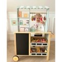 WOOPIE Green Shop Suuri monitoiminen puinen ruokakauppa 73 EL.