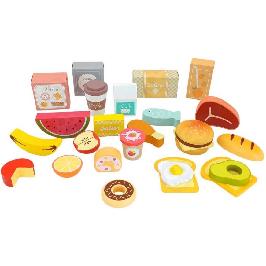 WOOPIE Green Shop Large Multifunctional Wooden Grocery Store 73 EL. – 4