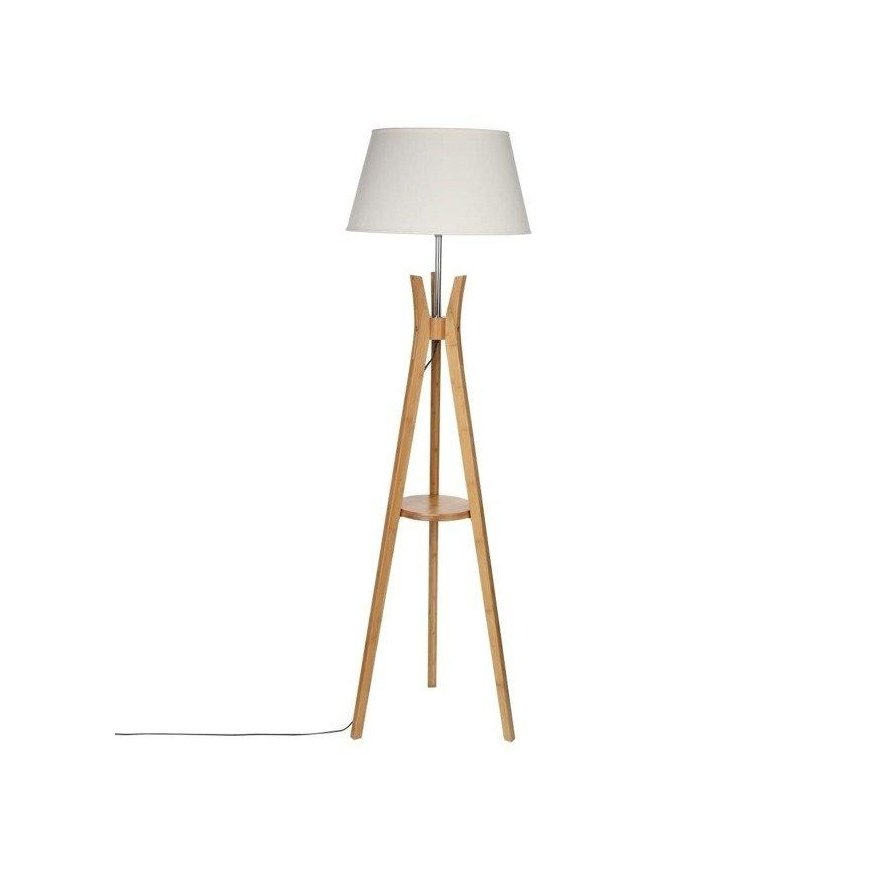 Atmosphera Valkoinen lattiavalaisin KALO, 156 cm