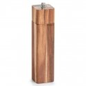 Manual salt and pepper mill, 21 x 5 cm, acacia wood, ZELLER Manual salt and pepper mill, 21 x 5 cm, acacia wood, ZELLER