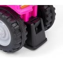 Milly Mally Ride Vehicle New Holland T7 Rožinė traktorius Milly Mally Ride Vehicle New Holland T7 Rožinė traktorius