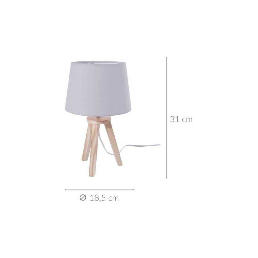 Lamp Stalinis šviestuvas su gaubtu, dekoratyvinis, pilkos spalvos – 2