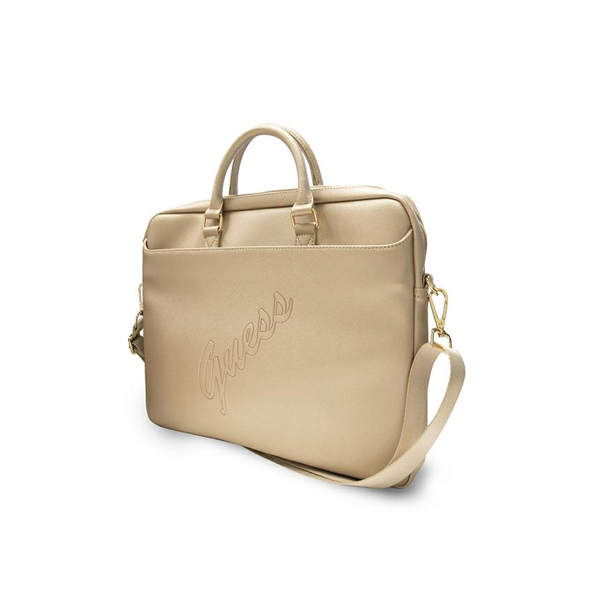 Guess laukku GUCB15PUSASLG 16q kultaa/kulta Saffiano Script – 3