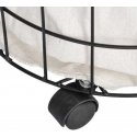 Zeller Metal laundry basket on wheels, Ø 44 x 55 cm Zeller Metal laundry basket on wheels, Ø 44 x 55 cm