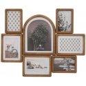 Photo frame Atmosphera Wooden multi-frame for 7 photos FELISA, 57.2 x 46.6 cm Photo frame Atmosphera Wooden multi-frame for 7 photos FELISA, 57.2 x 46.6 cm