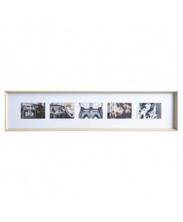 Frame 5 photo frame AXEL, 22 x 97 cm, beige