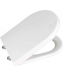 Cersanit CALLA Premium, toilet seat with soft close, white