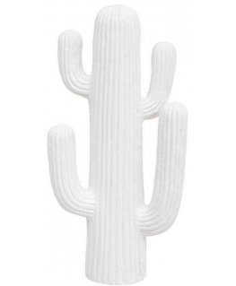 Figūrėlė dekoracyjna kaktus balta RODRIGO, 58 cm