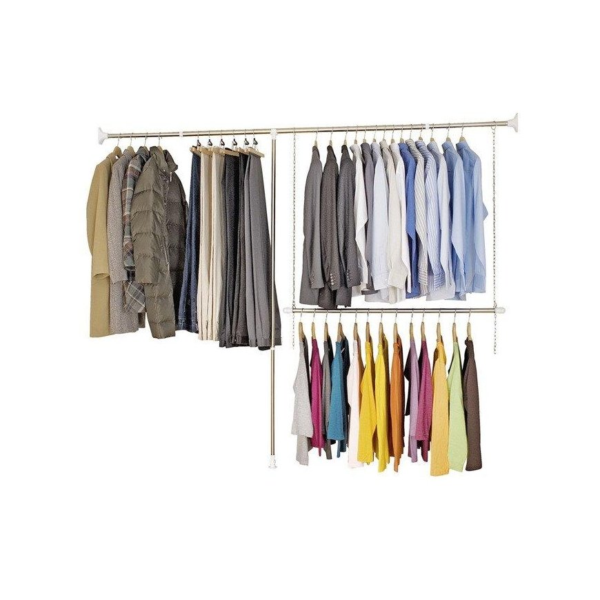 WENKO, Telescope Garment Organizer, 3-Piece