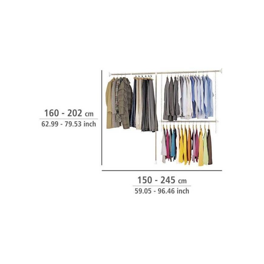 WENKO, Telescope Garment Organizer, 3-Piece – 5