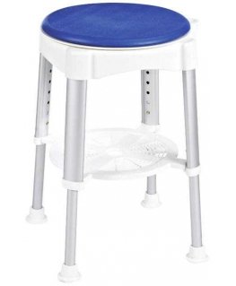 Maximex Shower chair, swivel seat, height 41.5-59 cm