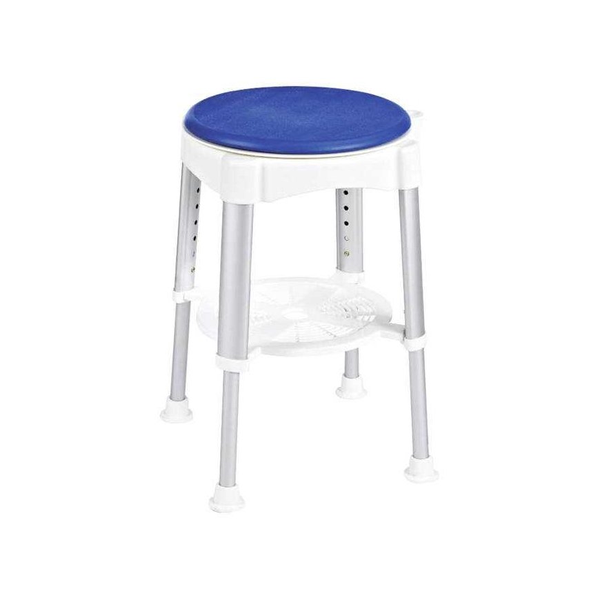 Maximex Shower chair, swivel seat, height 41.5-59 cm