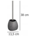 PION brush stand, gray, WENKO PION brush stand, gray, WENKO