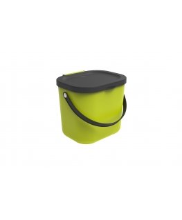 Rotho Albula 6 L Rectangular Plastic Lime