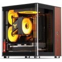 Jonsbo TK-0 PC Gehäuse, Mini-Tower, Mini-ITX, Tempered Glass, Holz - black Jonsbo TK-0 PC Gehäuse, Mini-Tower, Mini-ITX, Tempered Glass, Holz - black