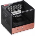 Jonsbo TK-0 PC Gehäuse, Mini-Tower, Mini-ITX, Tempered Glass, Holz - black Jonsbo TK-0 PC Gehäuse, Mini-Tower, Mini-ITX, Tempered Glass, Holz - black