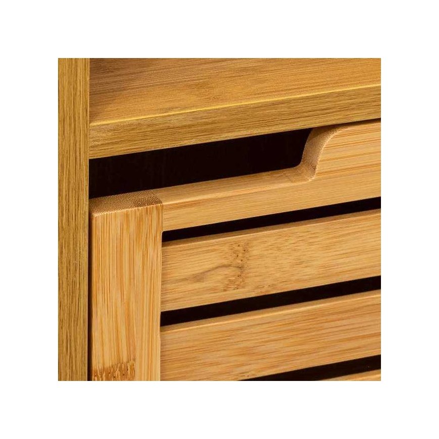 Style Bamboo bathroom shelf, bathroom cabinet, Scandinavian style bookshelf, bamboo shelf, bamboo furniture, bathroom furniture – 5