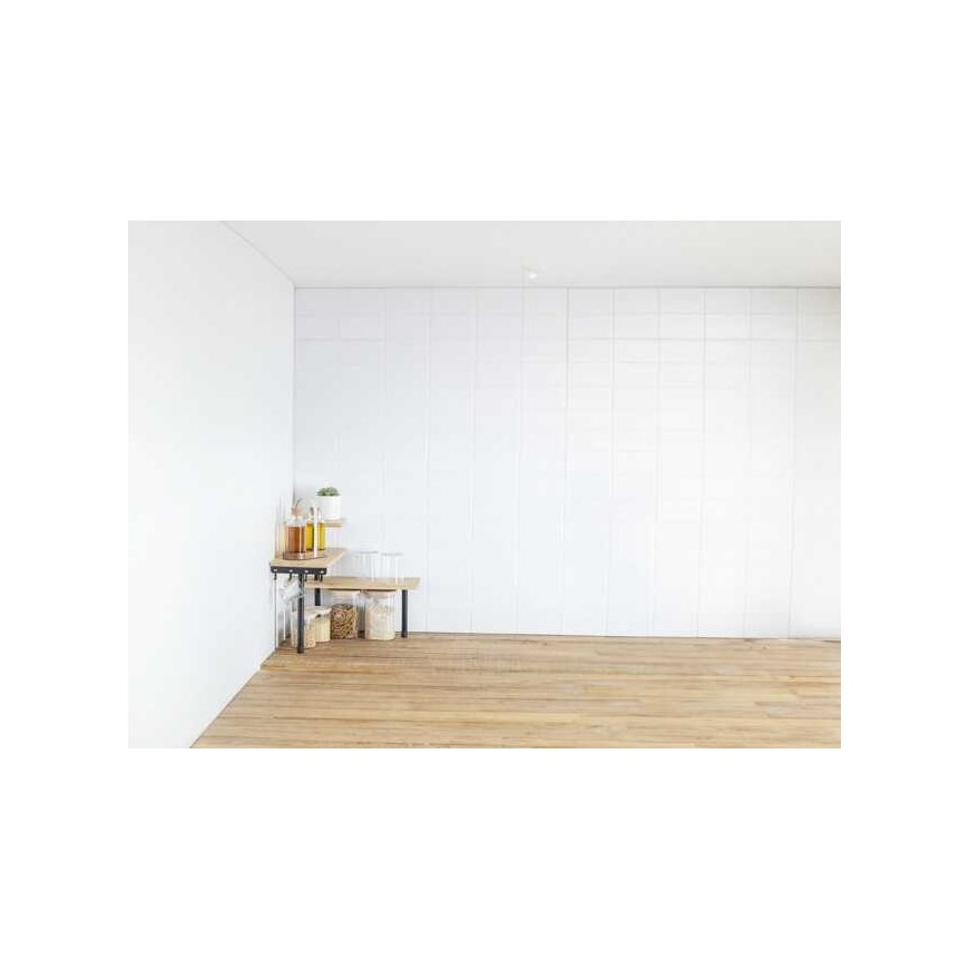 Bamboo 3 lygių kampinė lentyna iš bambuko ir juodo nerūdijančio plieno – 2