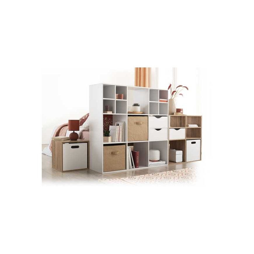 5five Simply Smart Natural wood color storage box, 31 x 31 cm. – 2