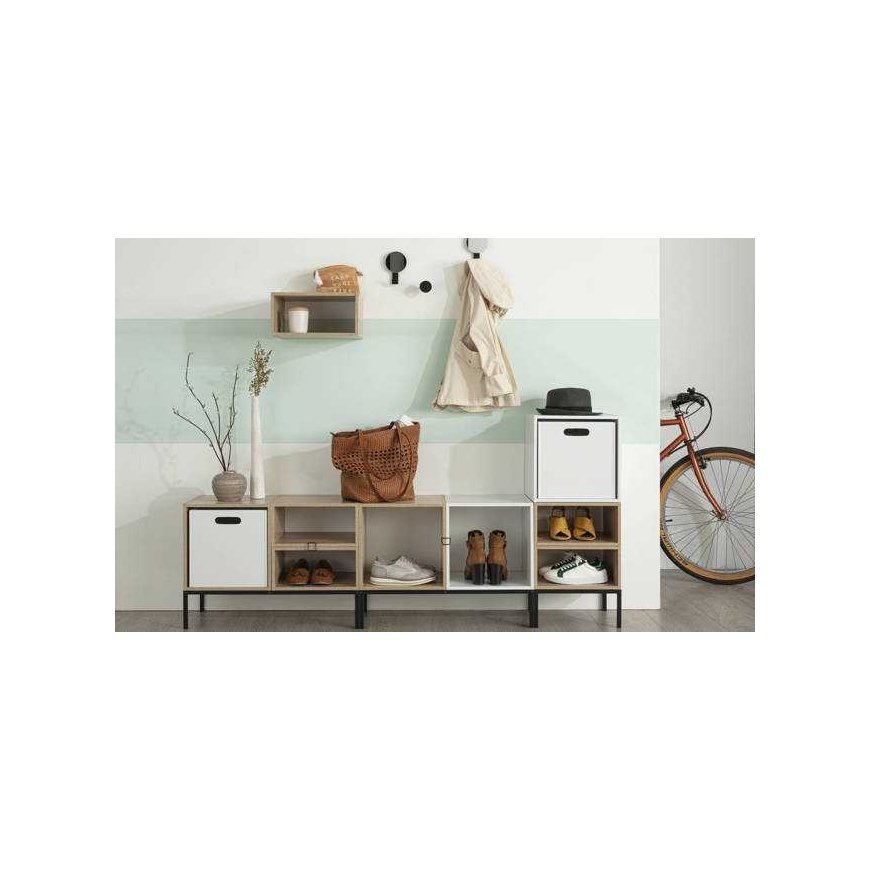 5five Simply Smart Natural wood color storage box, 31 x 31 cm. – 3