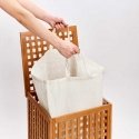 Bamboo Zeller 13438 laundry basket 40 x 40 x 58 cm bamboo Bamboo Zeller 13438 laundry basket 40 x 40 x 58 cm bamboo
