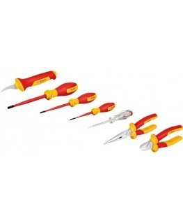 7-piece pliers, screwdrivers and knife set BOSCH VDE