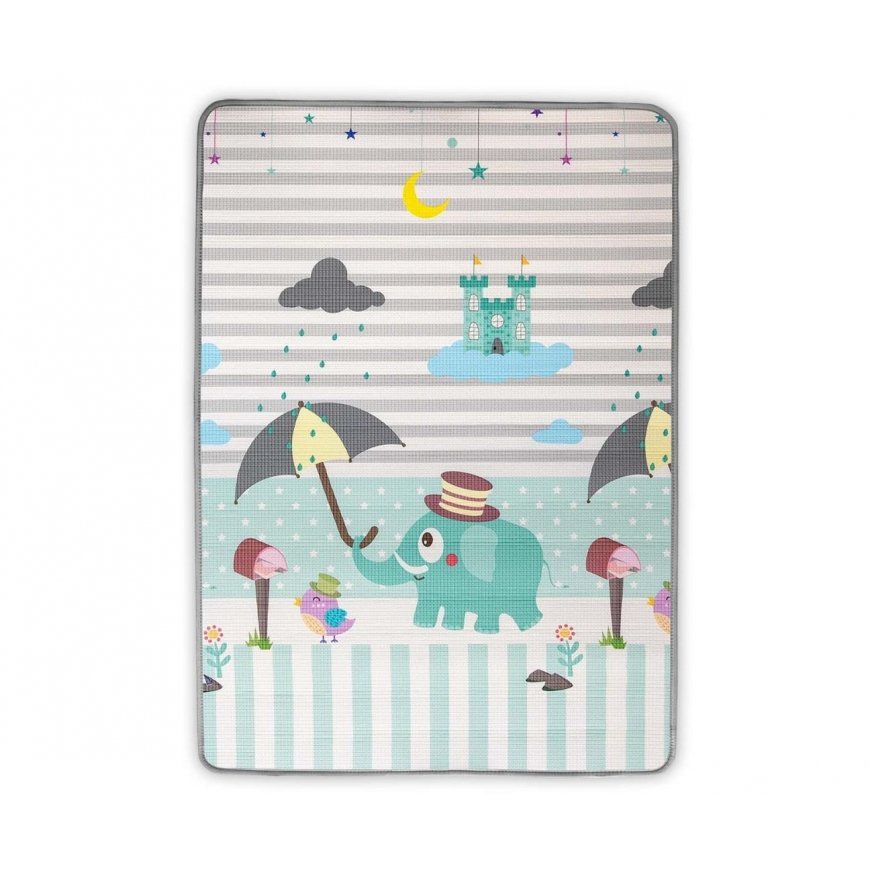 Milly Mally Valcuotas putplasčio kilimėlis Kinder Digits and Elephant – 4