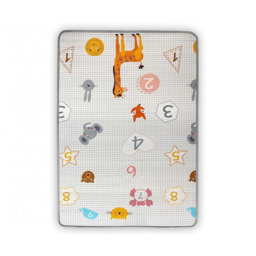 Milly Mally Valcuotas putplasčio kilimėlis Kinder Digits and Elephant – 5