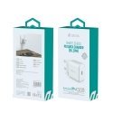 Devia langallinen laturi Smart PD GaN 30W 1x USB-C 1xUSB valkoinen Devia langallinen laturi Smart PD GaN 30W 1x USB-C 1xUSB valkoinen