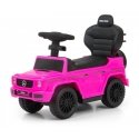 Milly Mally Vehicle with handle MERCEDES G350d, Pink