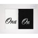 Towel Eurofirany Eurocurtains RE / KPL / HE SHE 2/70 B + Black Towel Eurofirany Eurocurtains RE / KPL / HE SHE 2/70 B + Black