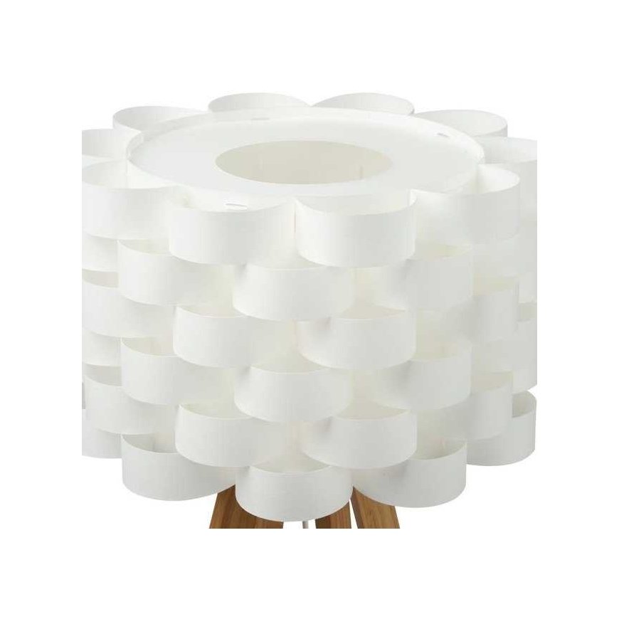Lamppu Bambu-lattiavalaisin - valkoinen, korkeus 150 cm – 5