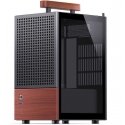 Jonsbo T6 PC Gehäuse, Mini-Tower, Mini-ITX, Tempered Glass, Holz - juodas Jonsbo T6 PC Gehäuse, Mini-Tower, Mini-ITX, Tempered Glass, Holz - juodas