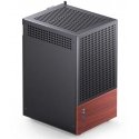 Jonsbo T6 PC Gehäuse, Mini-Tower, Mini-ITX, Tempered Glass, Holz - juodas Jonsbo T6 PC Gehäuse, Mini-Tower, Mini-ITX, Tempered Glass, Holz - juodas