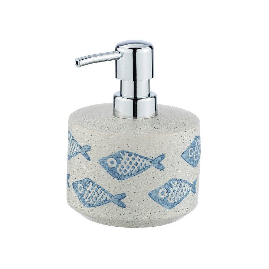 WENKO Ceramic soap dispenser AQUAMARIN, Wenko