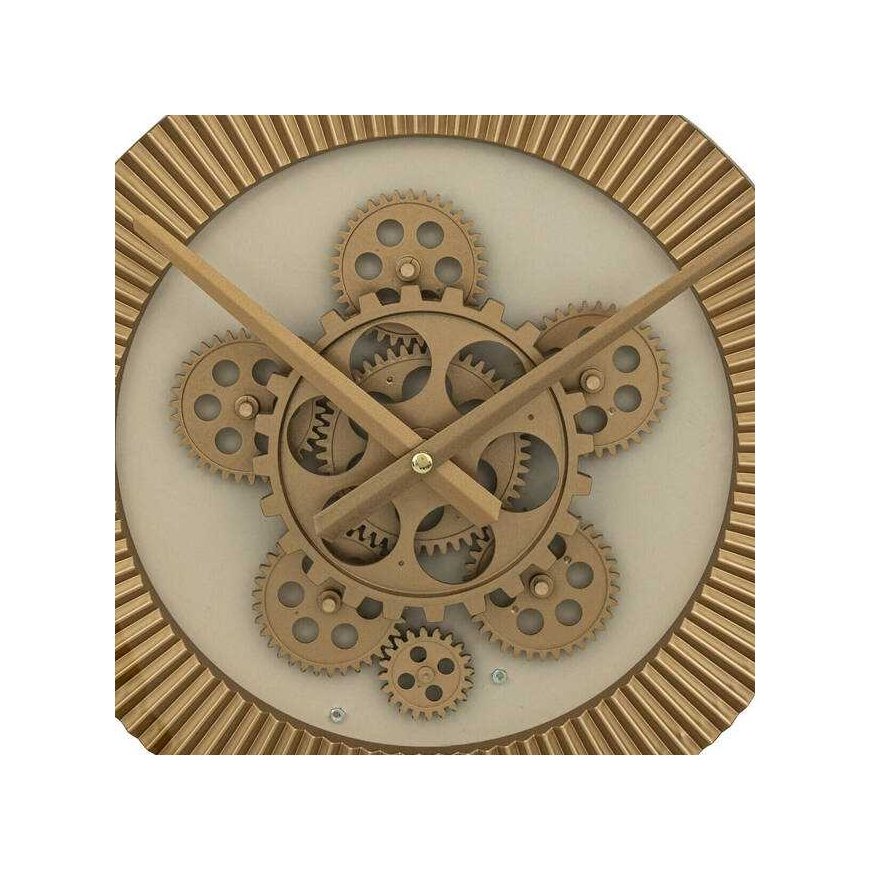 Atmosphera Beige wall clock with visible mechanism GIULIANA, Ø 50 cm – 4