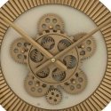 Atmosphera Beige wall clock with visible mechanism GIULIANA, Ø 50 cm