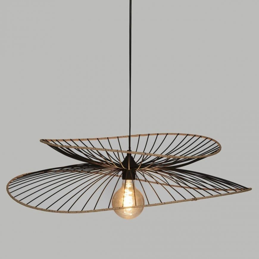 Hanging lamp Atmosphera Alara 40W Black (Ø 69.5 x 17.5 cm) – 2