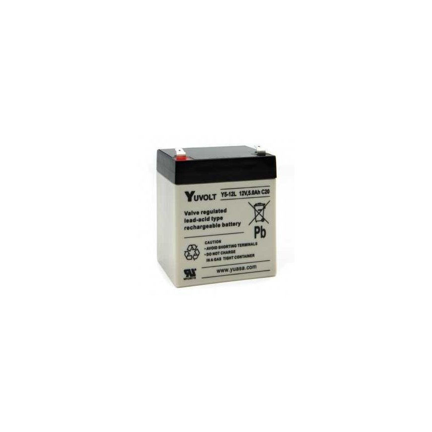Yuasa Battery YUASA Yuvolt (5Ah, 12V