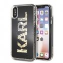 Karl Lagerfeld KLHCPXKAGBK iPhone X / XS dėklas juodas Karl Lagerfeld KLHCPXKAGBK iPhone X / XS dėklas juodas