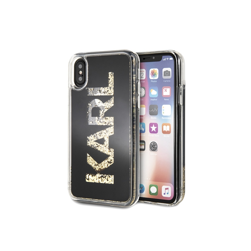 Karl Lagerfeld KLHCPXKAGBK iPhone X / XS dėklas juodas – 4