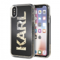 Karl Lagerfeld KLHCPXKAGBK iPhone X / XS dėklas juodas Karl Lagerfeld KLHCPXKAGBK iPhone X / XS dėklas juodas