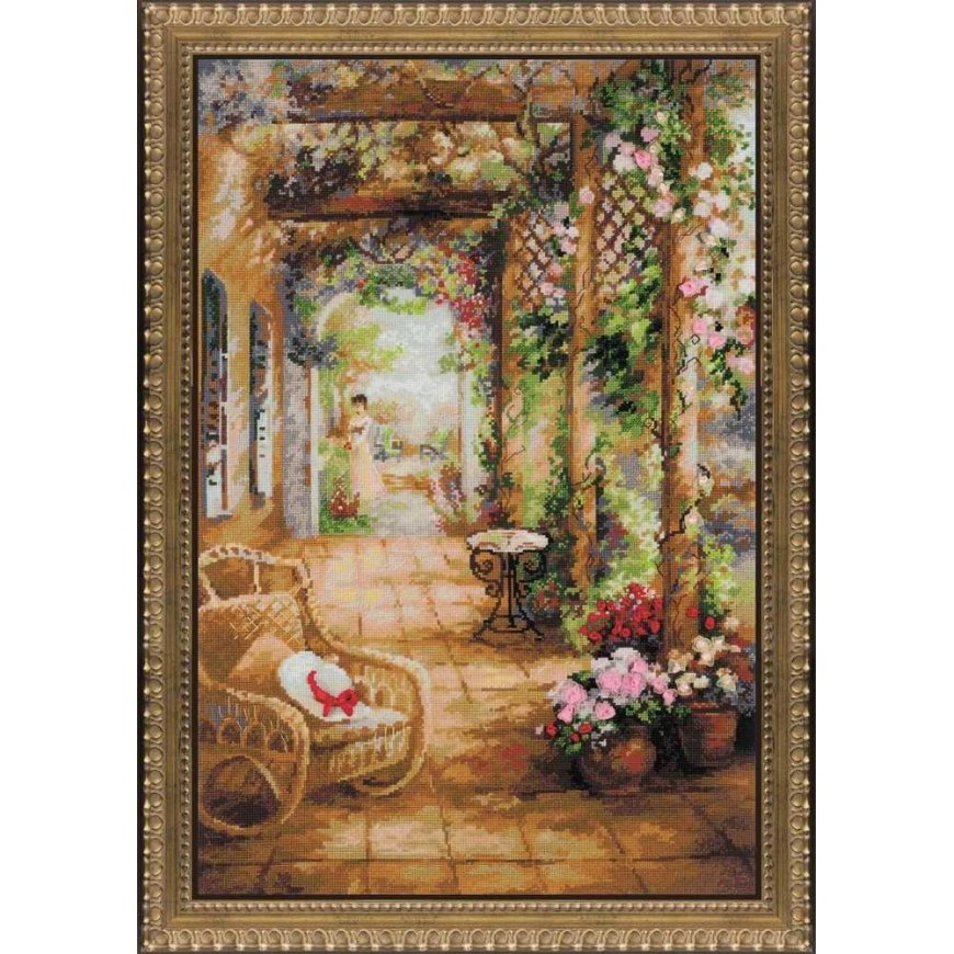 RIOLIS - Premium - Siuvinėjimo rinkinys „Slaptas romanas“ 100/043 (40x60 cm) – 2