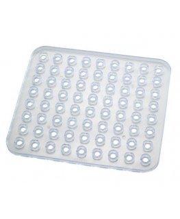 Wenko Sink mat, transparent, made of plastic