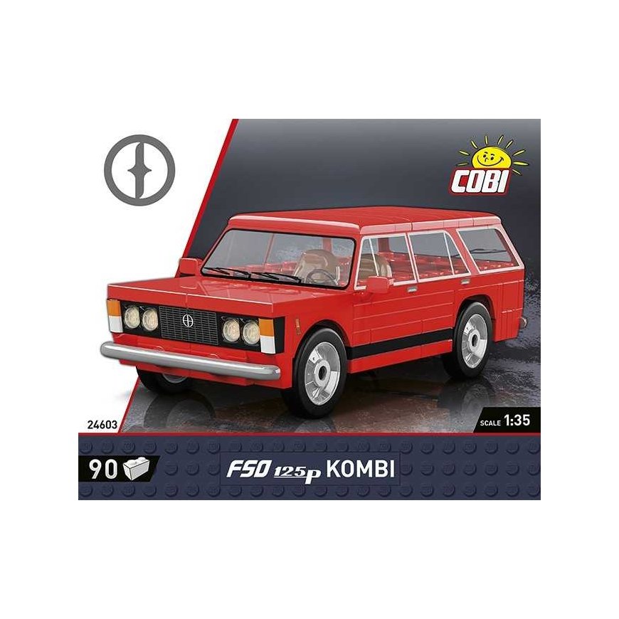 COBI CARS Youngtimer FSO 125p Kombi 90kl 24603 – 4
